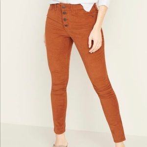 Old Navy Rockstar Skinny High Rise Corduroy Pants